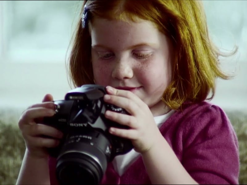 In 2009 the John Lewis advert started the tradition of using an accoustic version of a well-known song - using Guns 'n' Roses classic 'Sweet Child O’ Mine' as sung by Taken By Trees. It told a simple story of a girl given her first camera for Christmas, before the gift morphs into an adult version - showing you're never to old for a magical present.