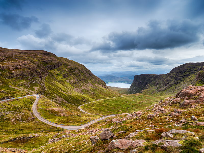 This single winding road in Wester Ross is among the tourist attractions recommended by Scotsman readers. It features the steepest ascent of any road in the UK, with a summit of 2,054 feet. 