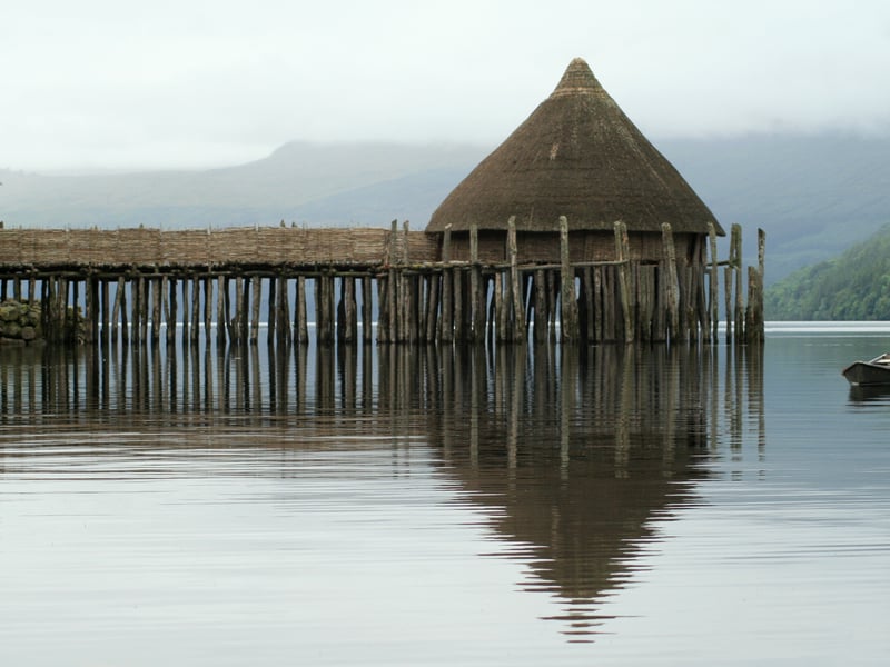 The Scottish Crannog Centre on Loch Tay shows visitors exactly how Scottish people lived 2,500 years ago with its recreation of an Iron Age crannog, which was rebuilt following a fire in 2021. In addition to walking in the footsteps of our ancestors, visitors can explore the museum with its ancient artefacts.