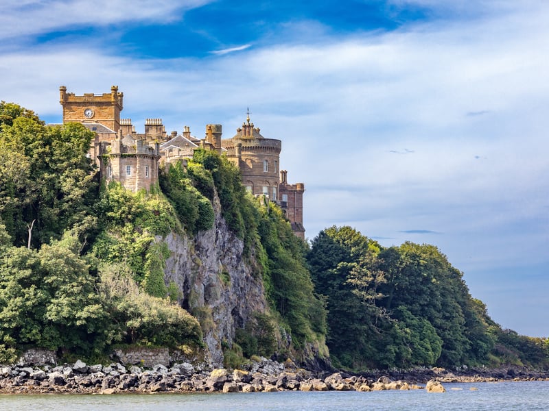 Overlooking the Firth of Clyde, Culzean Castle in South Ayrshire sits within a country park with 40 additional buildings and secret follies. Some will even recognise it from shows such as The Buccaneers and films such as The Wicker Man.