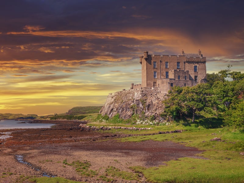 Another of the country's top tourist attractions is Dunvegan Castle & Gardens on the Isle of Skye. The award winning attraction is the oldest continuously inhabited castle in Scotland which was once designed as a fortress to keep people out.