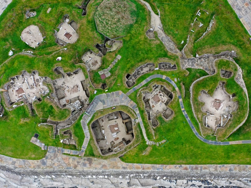 A stone-built Neolithic settlement on Orkney, Scotsman readers consider the prehistoric village of Skara Brae to be among the country's top tourist attractions.