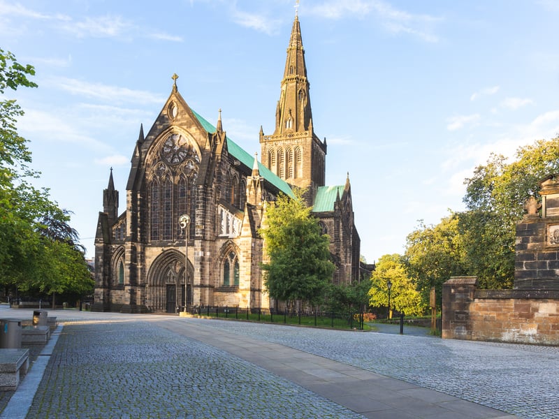Built for St Kentigern - or St Mungo, as he's also known - Glasgow Cathedral is mainland Scotland's most complete medieval cathedral.