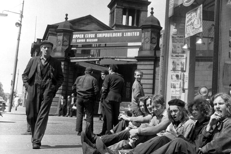 As Glasgow lost its industry, it became harder and harder to get apprenticeships on the Clyde, and those that did had no idea how much of a future they really had.