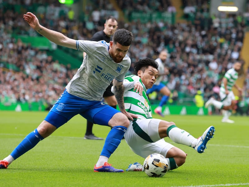 Like Kyogo, the midfielder had a long plane journey to Japan this week for his international team's fixtures against China and Indonesia. He played just 11 minutes of football though, so is fresh and ready to play in Edinburgh.