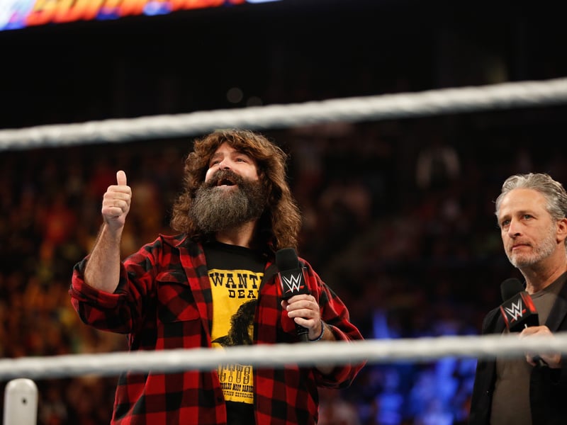 The wrestling icon competed as part of several aliases including Cactus Jack, Dude Love and Mankind, and has a reported net worth of $8million.