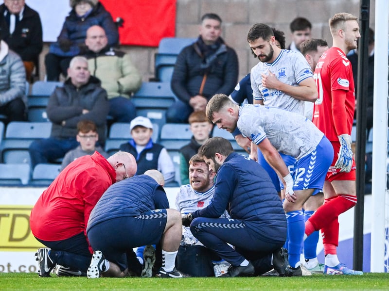 The Kilmarnock defender is out for several months with an ankle injury picked up against Dundee last month.