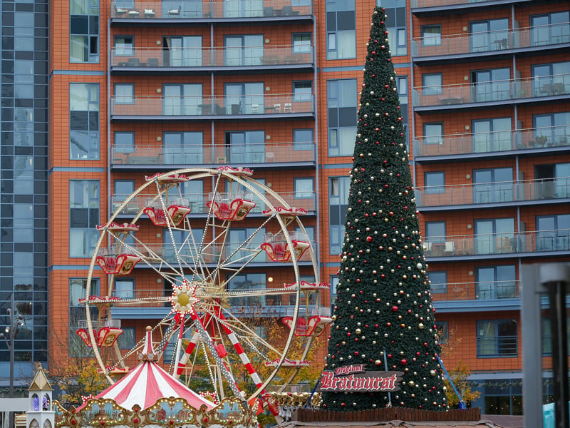 The Christmas Village has made a return