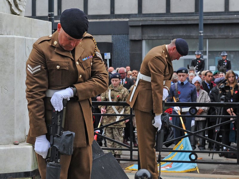 Respect  at The War Memorial