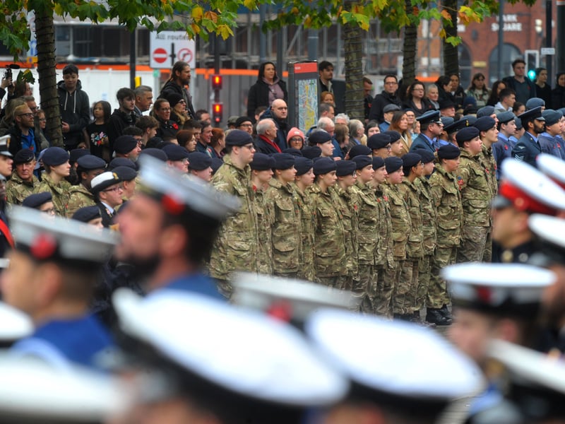 Remembrance Day services were held across the UK
