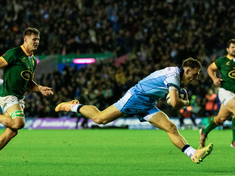 Thought he'd scored a try in the first half, only to be denied by a knock-on earlier in the move. Kept things tidy at the base of scrum and breakdown. Replaced by Jamie Dobie as Scotland tried to unpick a stubborn South African defence. 6