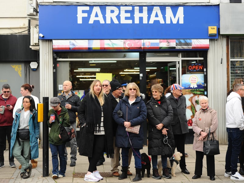 Fareham Remembrance Sunday in West Street, Fareham, on Sunday, November 10, 2024.