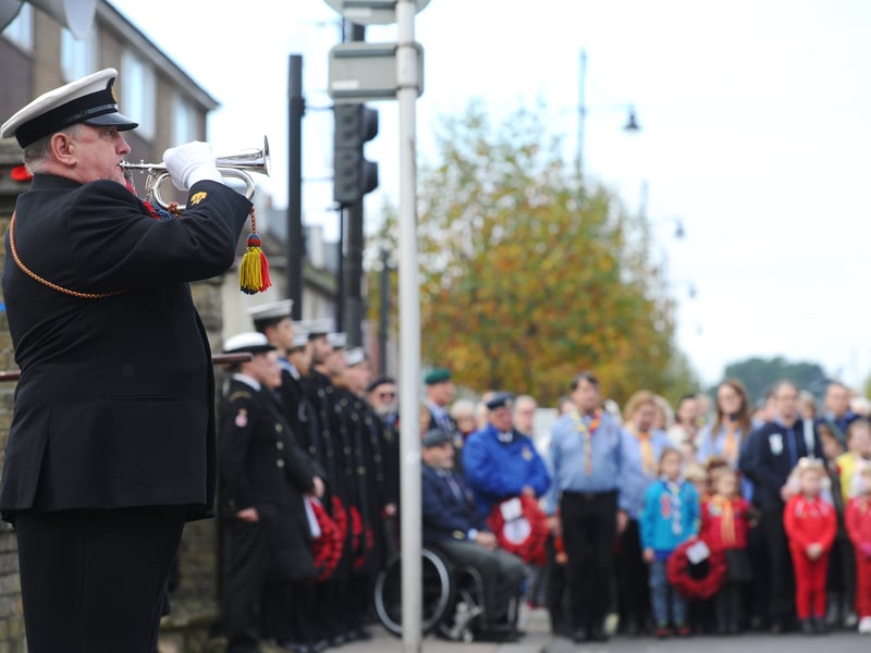 Fareham Remembrance Sunday in West Street, Fareham, on Sunday, November 10, 2024.