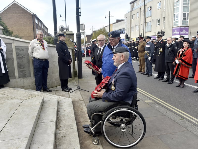 Fareham Remembrance Sunday in West Street, Fareham, on Sunday, November 10, 2024.