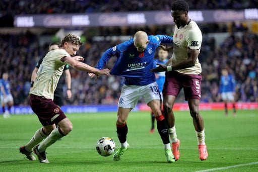 Slow start, but grew into the game as it wore on. Set up Mohamed Diomande well for a first-half drive from the edge of the area, but little else came off for him. Did test Craig Gordon with a drive, but will have hoped to have done better. Too often wasteful with the ball.