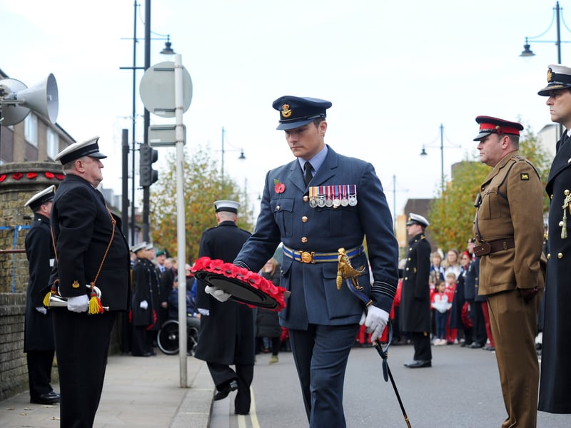 Fareham Remembrance Sunday in West Street, Fareham, on Sunday, November 10, 2024.