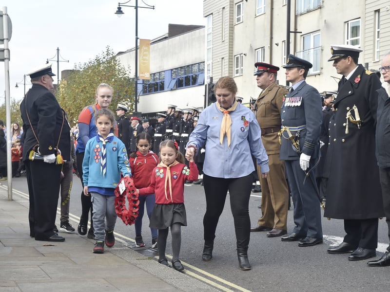 Fareham Remembrance Sunday in West Street, Fareham, on Sunday, November 10, 2024.