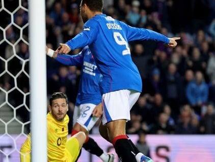 Scored for the third game running when he deflected James Tavernier's shot into the net early on, and nearly grabbed a second when he latched onto a neat through ball. Offered little after that though.