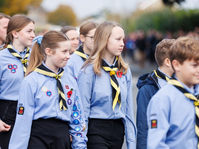 Gosport Remembrance Sunday parade