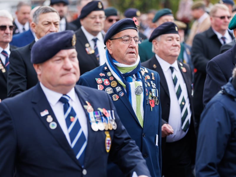 Gosport Remembrance Sunday parade