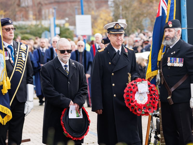 Gosport Remembrance Sunday parade