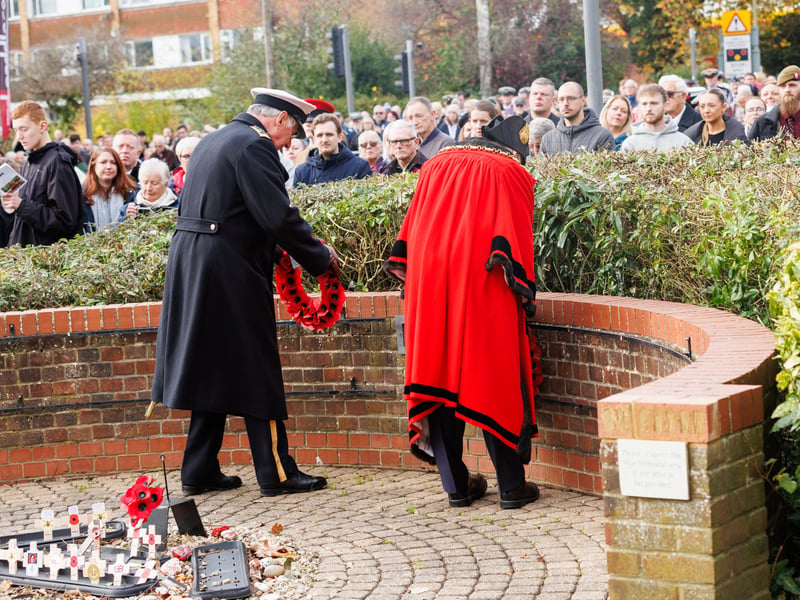 Gosport Remembrance Sunday parade