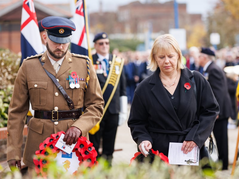 Gosport Remembrance Sunday parade