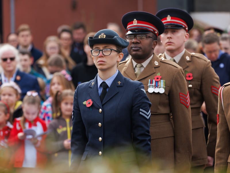 Gosport Remembrance Sunday parade