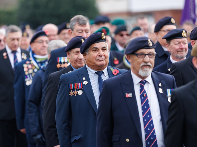 Gosport Remembrance Sunday parade