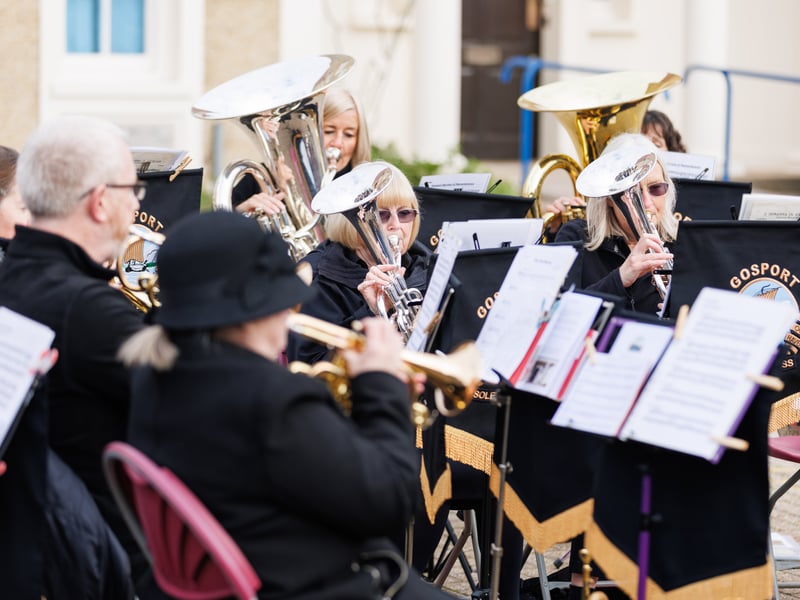 Gosport Remembrance Sunday parade