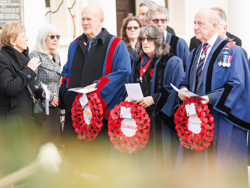 Gosport Remembrance Sunday parade