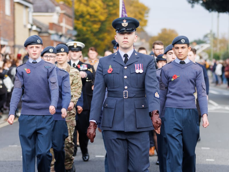 Gosport Remembrance Sunday parade