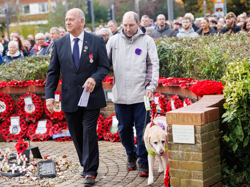 Gosport Remembrance Sunday parade