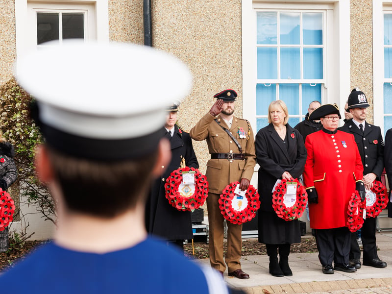 Gosport Remembrance Sunday parade