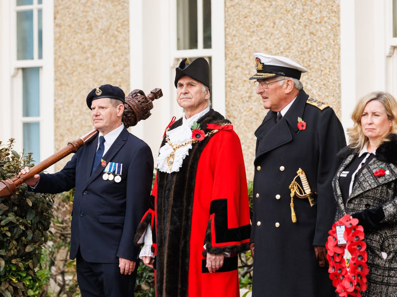 Gosport Remembrance Sunday parade