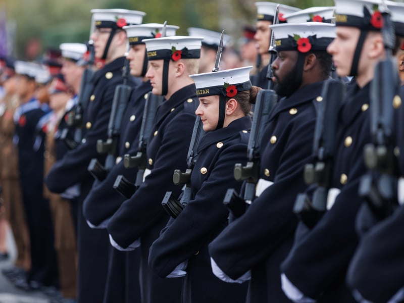 Gosport Remembrance Sunday parade