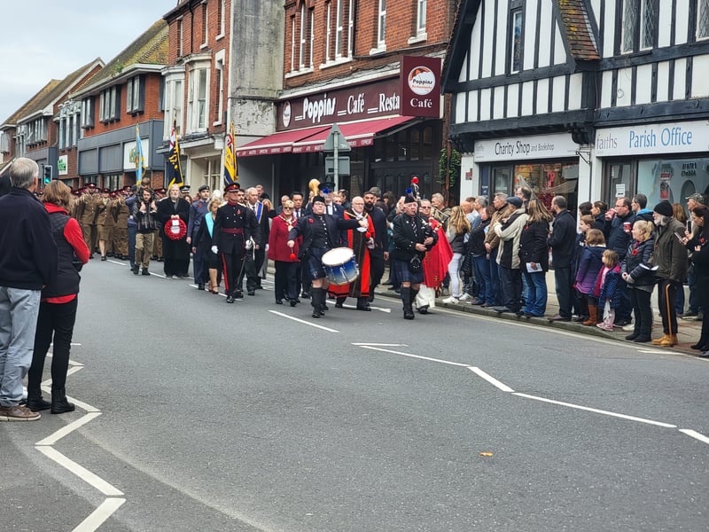 Havant Remembrance Sunday service
