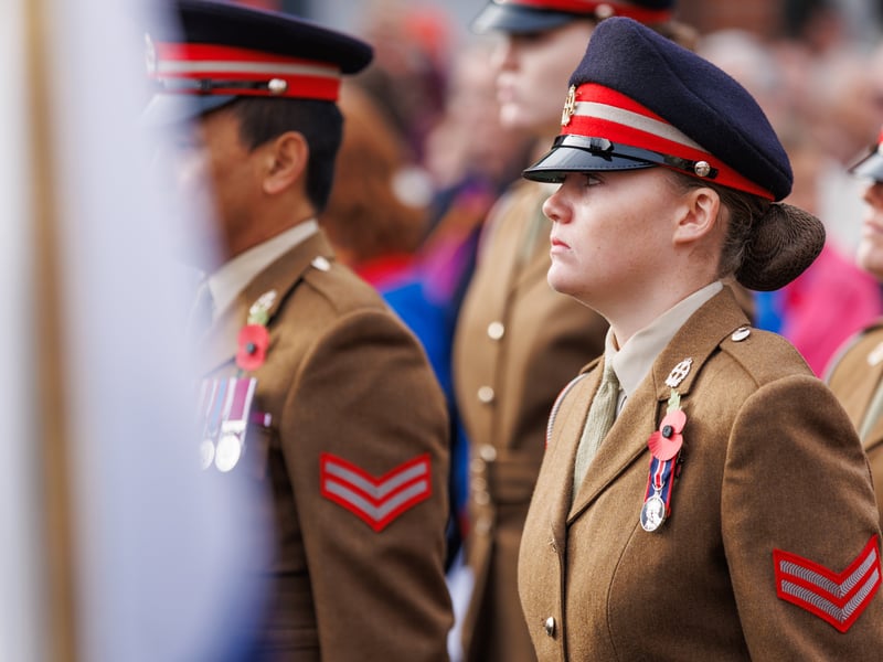 Gosport Remembrance Sunday parade