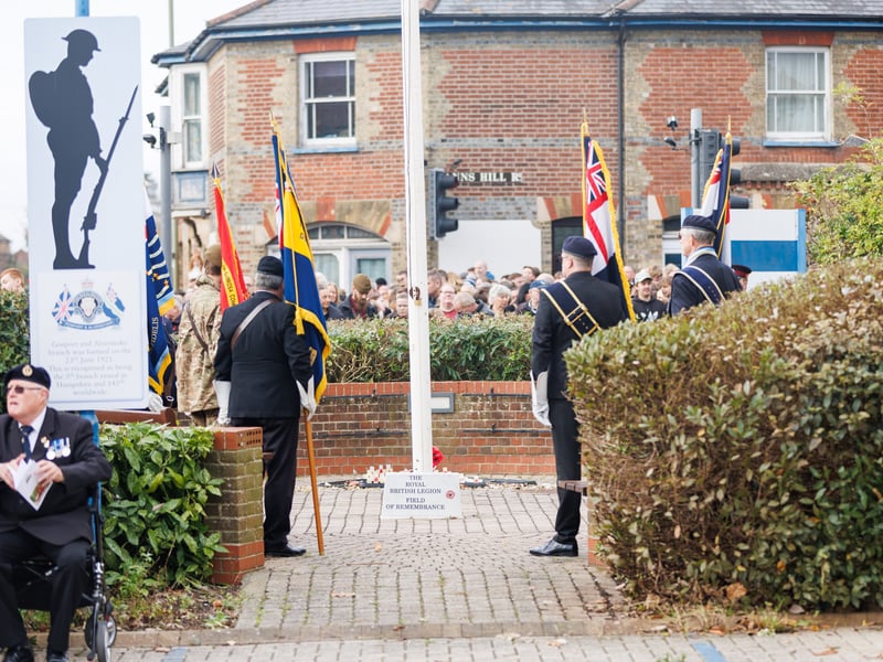 Gosport Remembrance Sunday parade