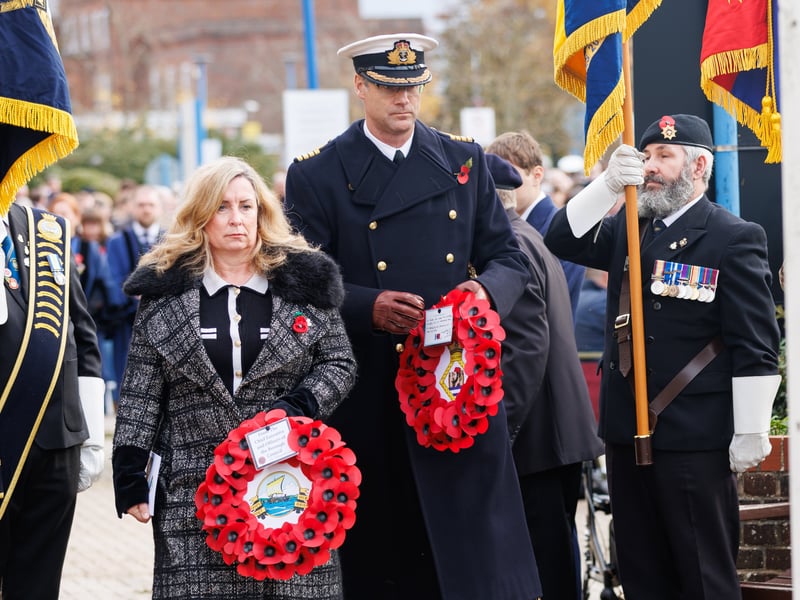 Gosport Remembrance Sunday parade