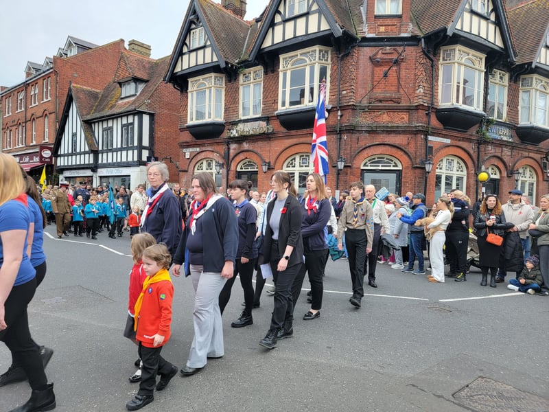 Havant Remembrance Sunday service