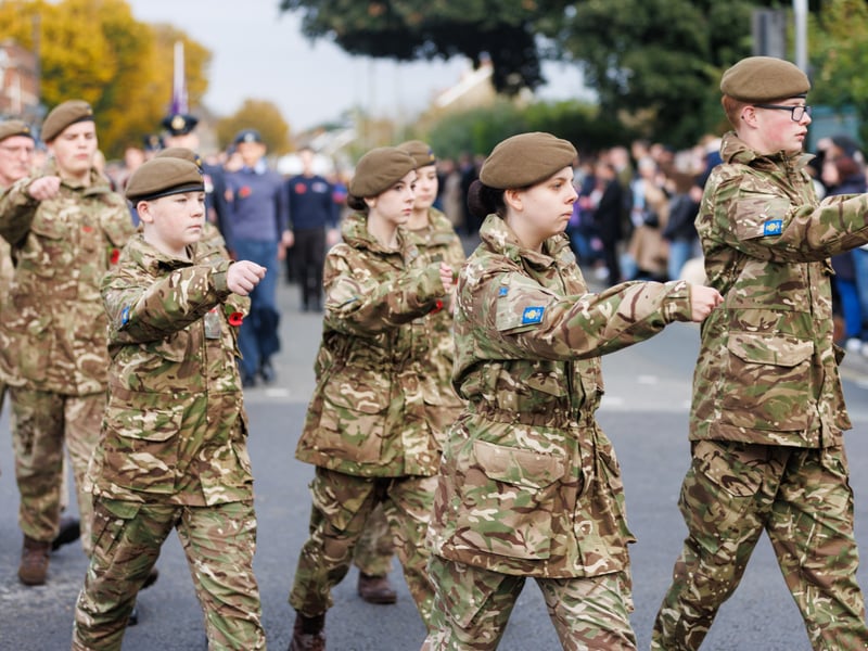 Gosport Remembrance Sunday parade