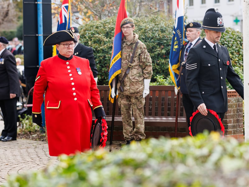 Gosport Remembrance Sunday parade