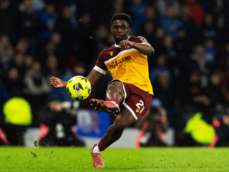 The Wolverhampton Wanderers loanee had a strong weekend during Motherwell's 2-1 win against St Johnstone. Rated at 8.5 for his performance, the defender registered an assist and won all bar one his tackles.
