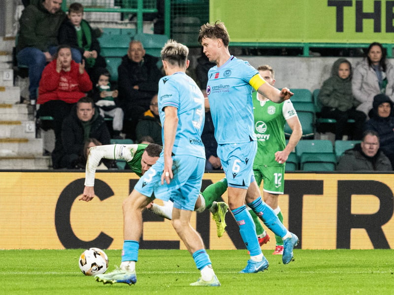 The second St Mirren star to feature in the starting XI, Tanser won all bar one tackle and created two chances for his team in the 2-1 win over Hibs and was ranked at 8.5 for his performance.