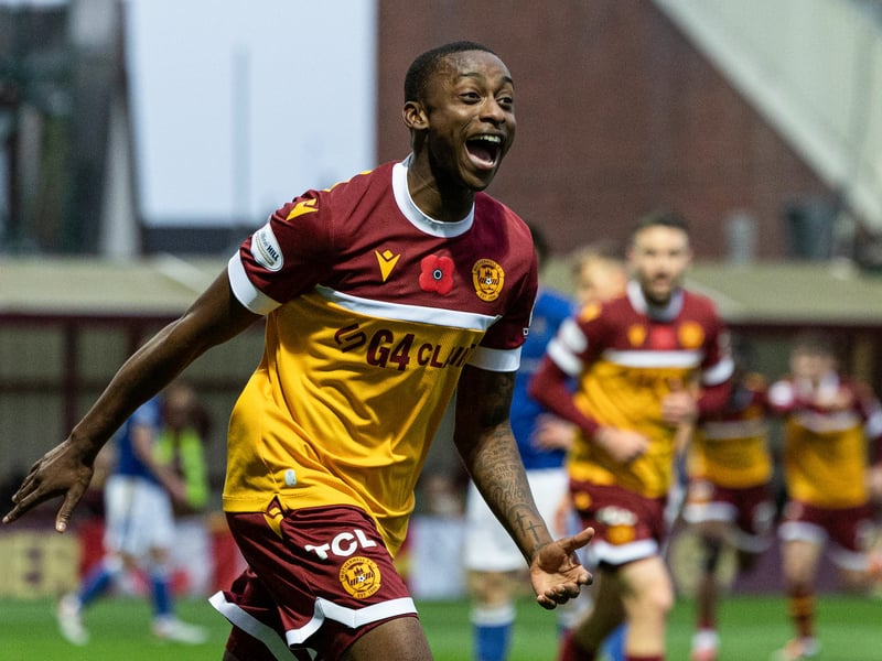 The Fir Park forward scored Motherwell's opening goal in the 2-1 win over St Johnstone and was given an impressive 8.5 rating for his display against the Perthshire outfit. Grabbed an assist for the winning goal and created two chances for his team.