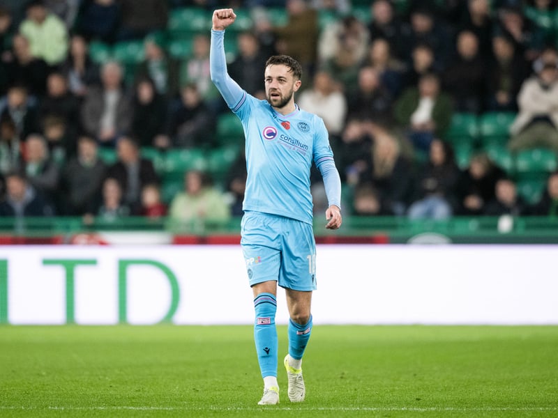 The St Mirren attacker wasn't fit enough to take his place in the matchday squad at the weekend, meaning he is a doubt for the game against Rangers.