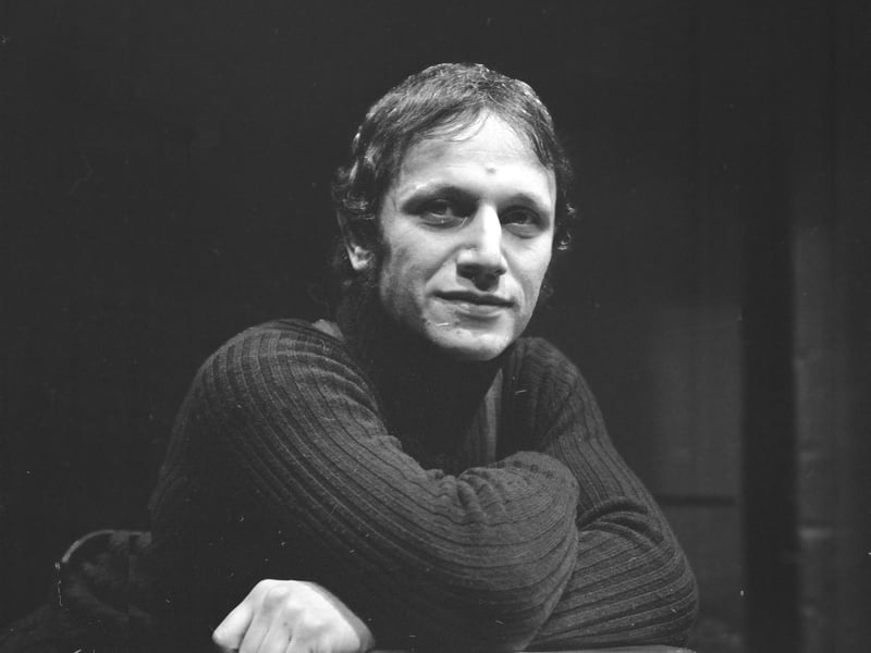 Actor and director Steven Berkoff at the Traverse theatre in Edinburgh in March 1973.