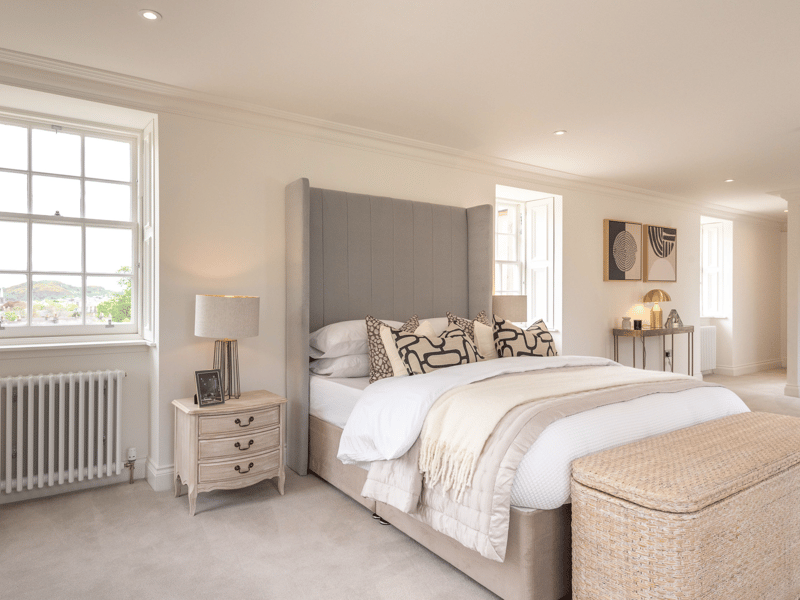 Lay your head among the astonishing Scottish history that surrounds this A-listed home, which has five bedrooms.
