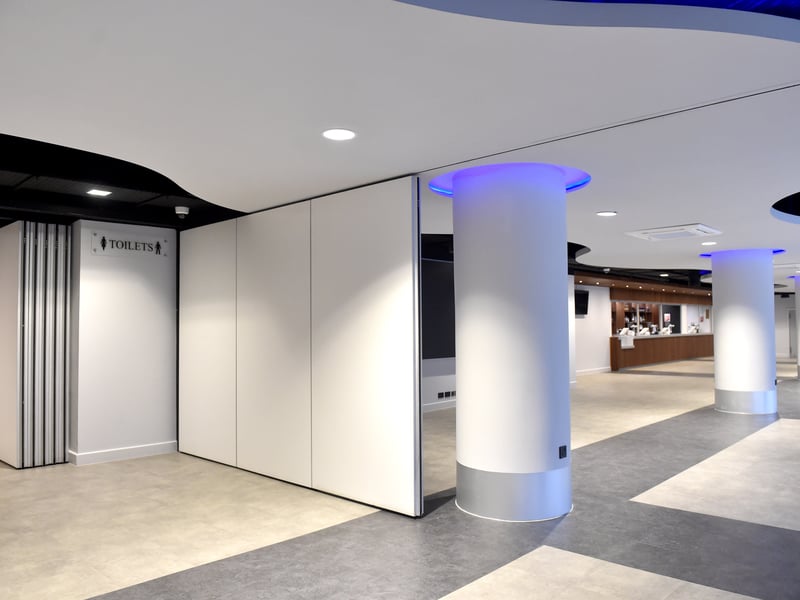 The new-look Victory Suite can be subdivided into smaller spaces